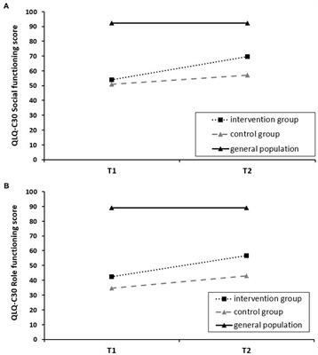 Improved social functioning and role functioning in rheumatic patients using a non-verbal communication tool: Results from a randomized, double-blind, controlled pilot-study